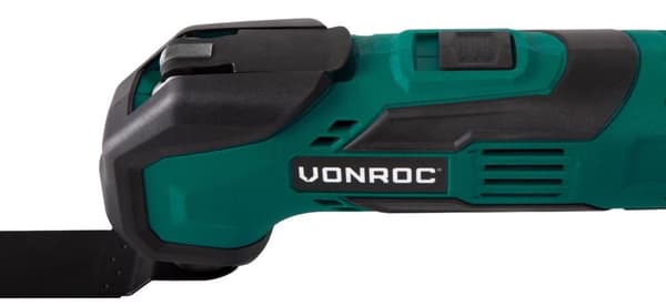 VONROC Multiværktøj  20V - Fugeskærer | Inkl. 2x 2.0Ah akku og oplader