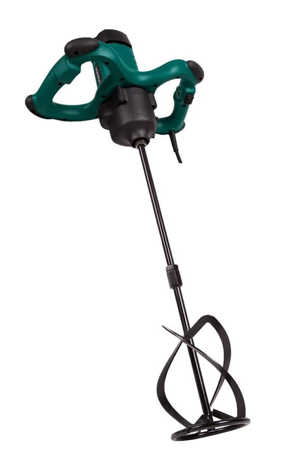 VONROC Mixer - 1800W - Røreværk - Maling og Cement | 2 gear og soft start | Inkl. Tilbehør