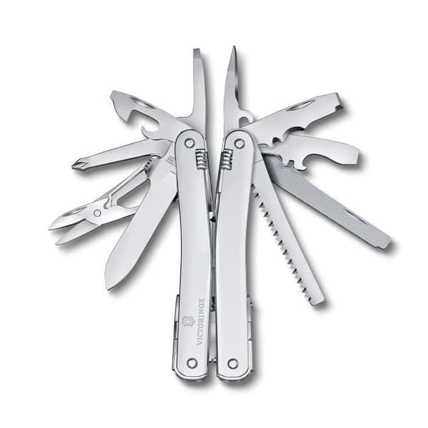 Multifunktionellt verktyg - VICTORINOX - Swiss Tool Spirit MX - 24 funktioner - Nylonfodral - Kompakt och ergonomisk