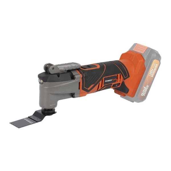 20V trådlös oscillerande multifunktionsverktyg + 5 Dual Power POWDP4060 Tillbehör - Levereras utan batteri eller laddare