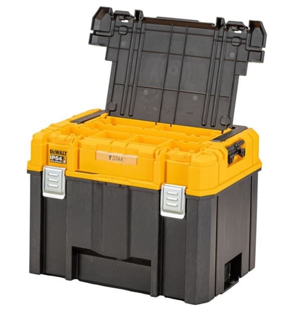 DeWALT DWST83343-1 smådelar/verktygslåda TSTAK 2.0 Svart