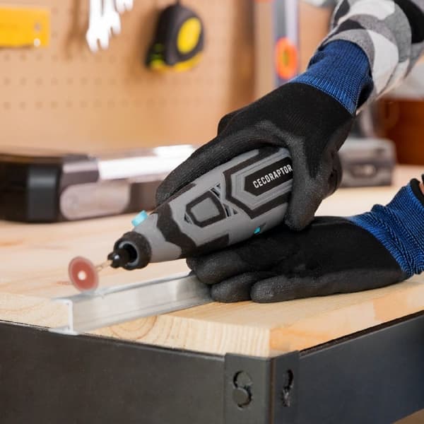 Cecotec Precision rotary multi-tool with 12 V and 1500 mAh battery, 25000 rpm no-load speed and approximately up to 60-min autonomy.