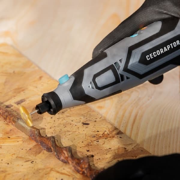Cecotec Precision rotary multi-tool with 12 V and 1500 mAh battery, 25000 rpm no-load speed and approximately up to 60-min autonomy.