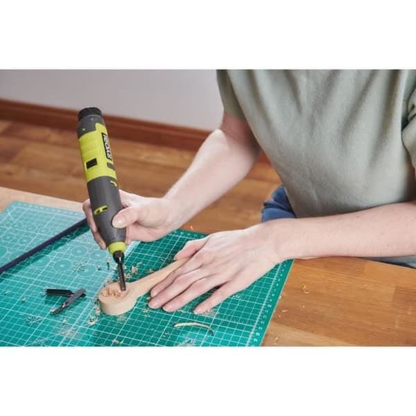Träklippa 4V - RYOBI - RPC4-120G - 14 000 cp/min - USB-C - Batteri 2,0 Ah - 3 st chisel