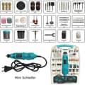 Miniatyrbild 2 av 4: YUENFONG 226st Mini elektriska slipmaskiner Drill Multifunktions roterande verktyg med flexibelt skaft