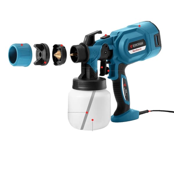 Elektrisk sprutpistol, trådlös drift, bärbar design, Ingen Batteri