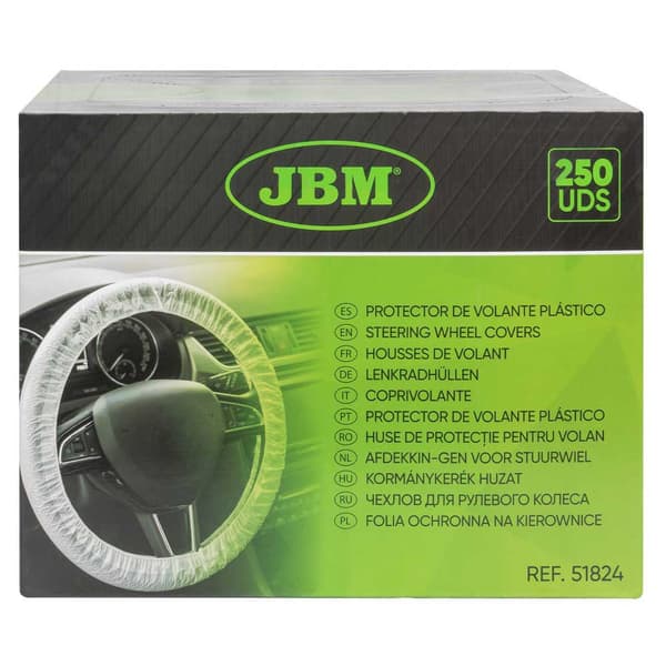 Jbm Plastic Steering Wheel Protector 250 Units