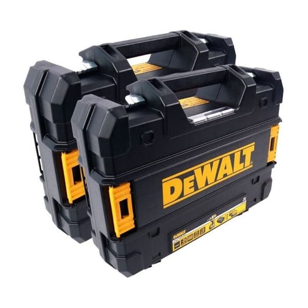 Pack med 3 verktyg 18V (DCF887 + DCD796 + DCG405) + 2 batterier 5Ah + laddare + TSTAK-väska - DEWALT - DCK384P2T-QW