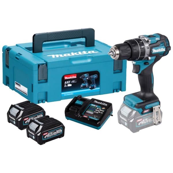 Slagskruvdragare - Makita - Trådlös - 2 st 18V batterier - Laddare ingår - Väska medföljer