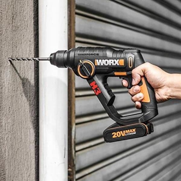 Borrhammare, skruvmejsel och avskruvning - Worx WX390.9 - 3 i 1 - 1, 2 d Slagkraft