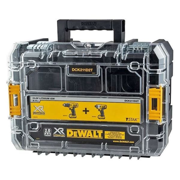 DeWalt Tool Kit - 10,8V 2,0Ah Li-Ion - DCK211D2T