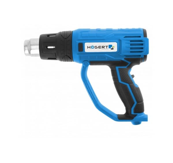 Varmluftsblåser 2000W 600°C + tilbehør