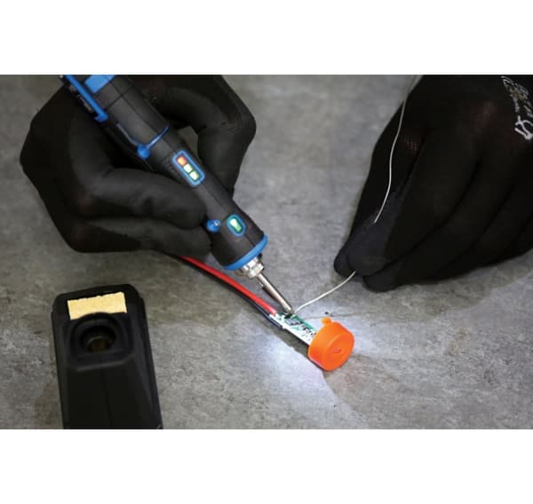 Lödkolv med 1800mAh Li-ion batteri