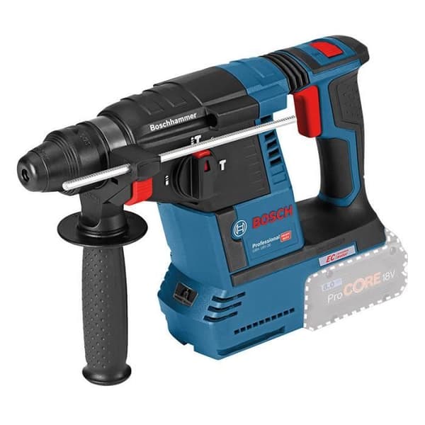 Bosch Pro 3 VERKTYG: GSR 18V-55 borr + GWS 18V-10 kvarn + GBH 18V-26 borrhammare + 1xProCORE18V 8,0Ah; GAL 1880 hk