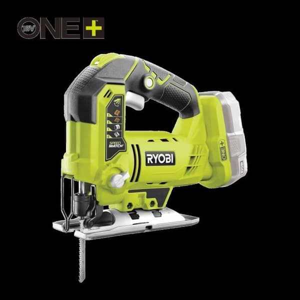 RYOBI 3 verktyg: 1 R18DD3 borrskruvmejsel + 1 115 mm kvarn + 1 sticksåg + 2 batterier 4 Ah &amp; 2 Ah + 1 laddare &amp; 1 påse