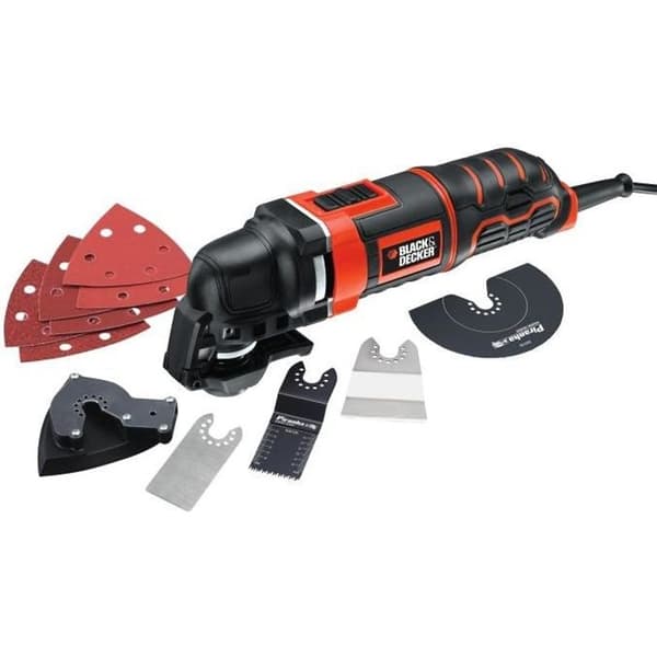 BLACK+DECKER MT300KA-QS Oscillerande multiverktyg med sladd - 300W - 11 tillbehör