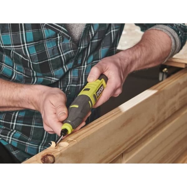 Träklippa 4V - RYOBI - RPC4-120G - 14 000 cp/min - USB-C - Batteri 2,0 Ah - 3 st chisel