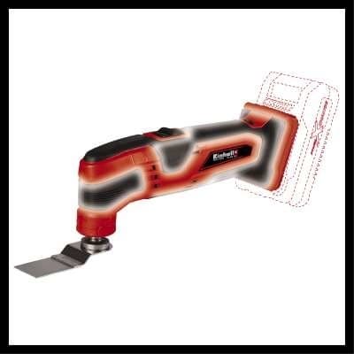 Einhell TC-MG 18 Li-Solo Musta, Punainen