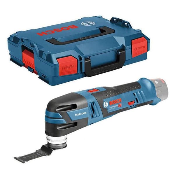 12V GOP 12V-28 Professionell fräs-slipmaskin (utan batteri eller laddare) + L-Boxx fodral - BOSCH - 06018B5001