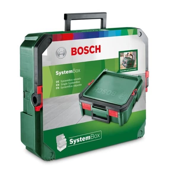 Systembox Bosch stapelbar förvaringsbox 324 X 390 X 122 - Grön - Vanlig