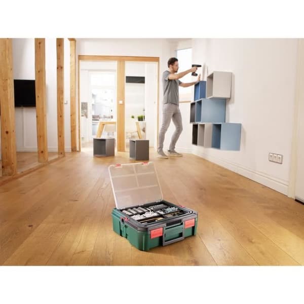 Systembox Bosch stapelbar förvaringsbox 324 X 390 X 122 - Grön - Vanlig