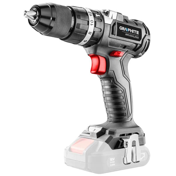 Børsteløs akku borehammer Energy+ 18V, Li-Ion, 13 mm, uden batteri