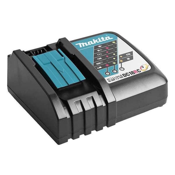 Slagborr - MAKITA - DHP484Z + DTW300Z - Sladdlös - 18V - 5 Ah - 3 batterier