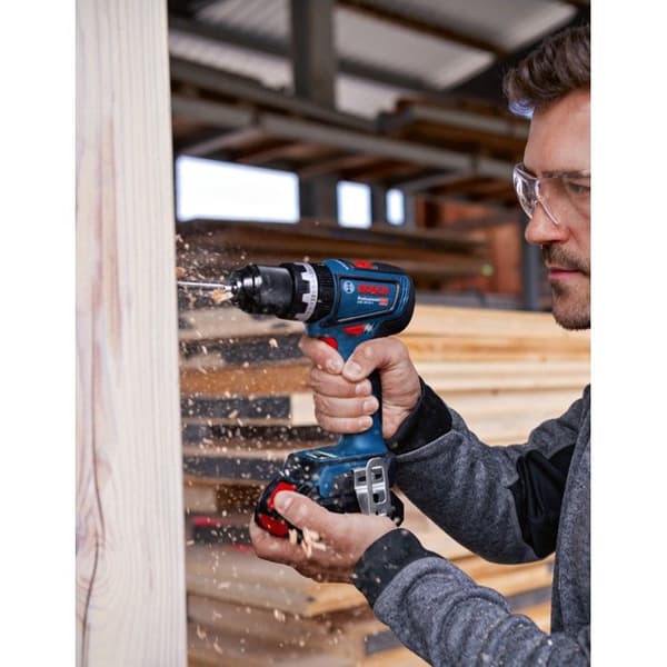 Slaginr/Skruvdragare - BOSCH - GSB 18V-90 C - 2 batterier 4Ah Procore - 2100 varv/min - 13 mm chuck