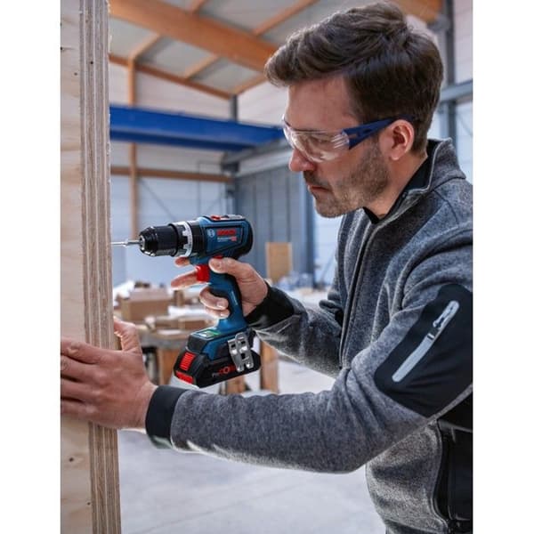 Slaginr/Skruvdragare - BOSCH - GSB 18V-90 C - 2 batterier 4Ah Procore - 2100 varv/min - 13 mm chuck