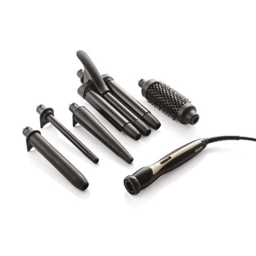 5 in 1 AIR COMBO PRO STYLING monitoiminen kiharrin keraaminen turmaliini - Promotion.E11