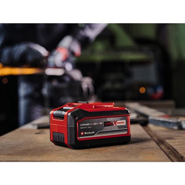 Einhell Batteri 8,0 Ah Multi-Ah Power X-Change PLUS (18 V, 5-8 Multi-Ah, för alla Einhell Power X-Change-enheter)