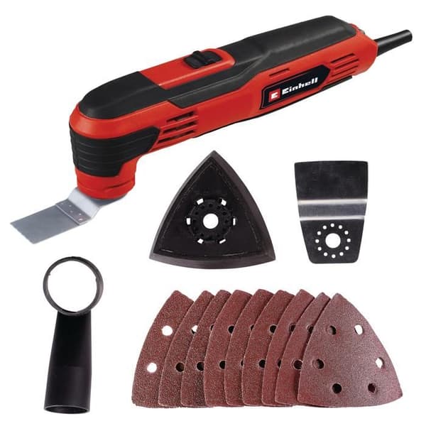 Einhell Multifunktionsverktyg TC-MG 250 CE (250 W, hastighet 22 000 till 40 000 svängningar/min) Levereras med tillbehör