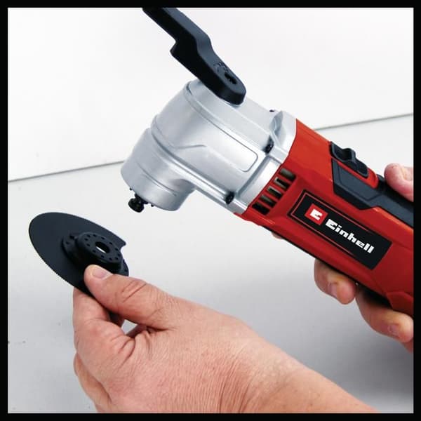 Einhell Multifunktionsverktyg TE-MG 300 EQ (300 W, Elektronisk variator, Snabbspärr) Levereras med tillbehör