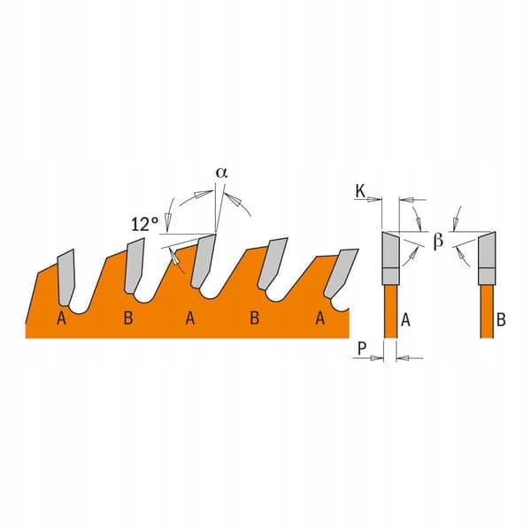 CMT Træsav 235x30x48Z / Krydssnit
