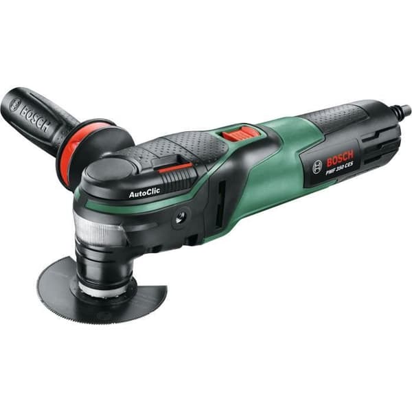 Bosch multifunktionsverktyg - PMF 350 CES (350W, Starlock och Starlockplus-gränssnitt)