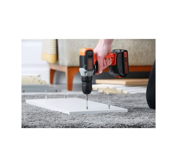 BLACK & DECKER, Akku boremaskine, BCD001C1-QW