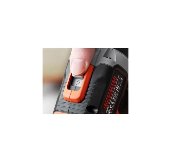 BLACK & DECKER, batteridrevet drill/driver med 2,0 Ah/4,0 Ah batteri, BCD003MEM2K-QW
