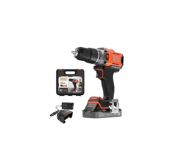 BLACK & DECKER, sladdlös borrskruvdragare, BCD383D1XK-QW