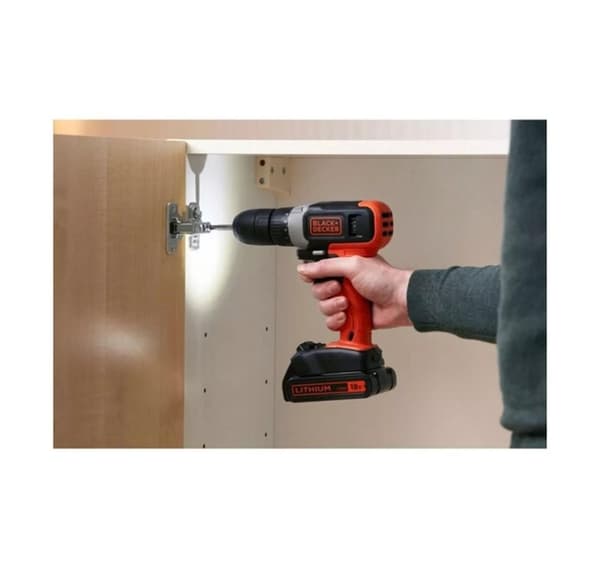 BLACK & DECKER, akkuporakone, BCD001C2-QW