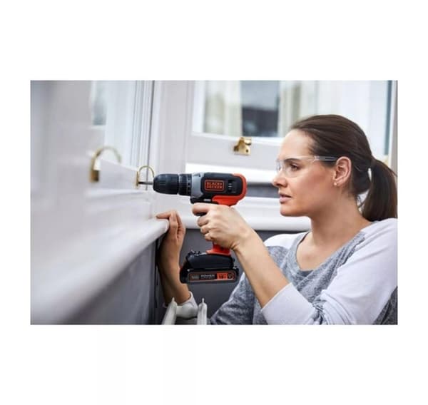 BLACK & DECKER, akkuporakone, BCD001C2-QW