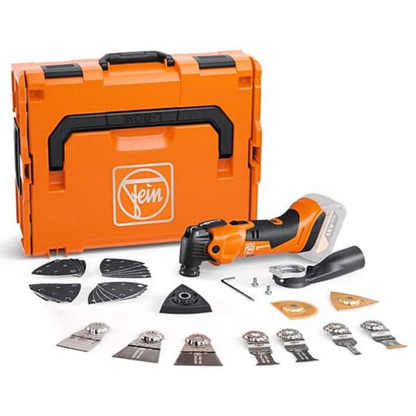 Multimaster 18V AMM 500 PLUS Top AMPShare (utan batteri eller laddare) + L-BOXX box - FEIN - 71293863000