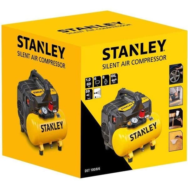 Kompressor - STANLEY - Ljudlös - Trådbunden - Elektrisk - 59 dB