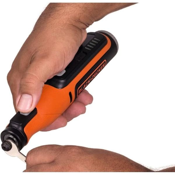 BCRT8IK-XJ 7,2 V BLACK and DECKER batteridrivet roterande multiverktyg - 53 tillbehör - 84410