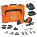 Miniatyrbild 1 av 4: Multimaster 18V AMM 500 PLUS Topp + 2 4Ah batterier + snabbladdare + L-BOXX box - FEIN - 71293861000