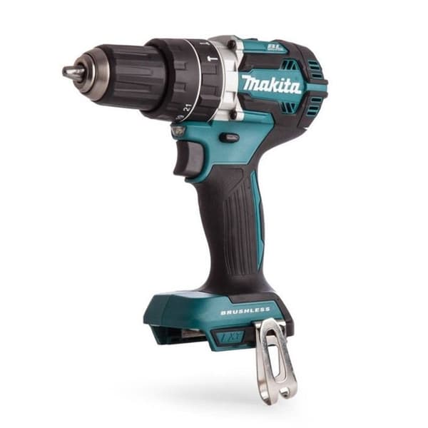 Slagborr - MAKITA - DHP484Z + DTW300Z - Sladdlös - 18V - 5 Ah - 3 batterier