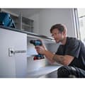 Miniatyrbild 3 av 4: 18V GSR 18V-45 borrmaskin + 2 GBA 3Ah batterier + laddare i L-BOXX fodral - BOSCH - 06019K3204