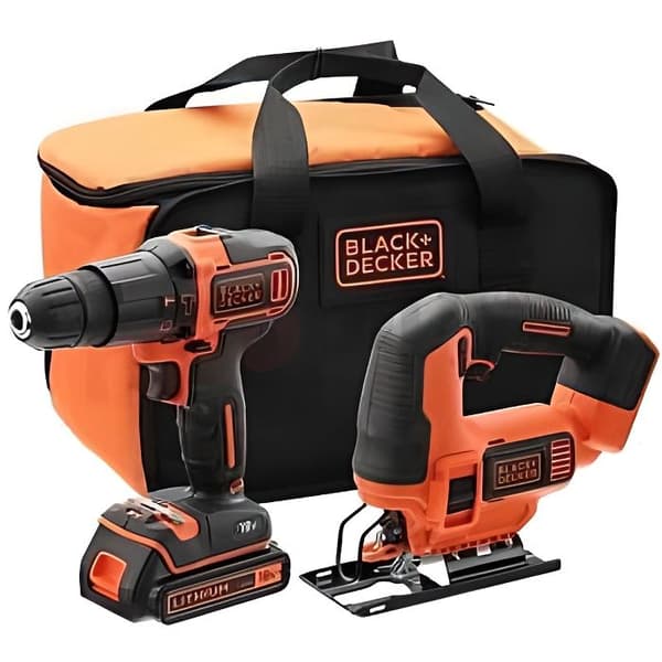 18V BlackDecker BCK22S1S Verktygssats