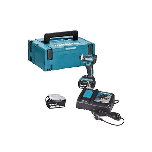 Slagskruvdragare - MAKITA - DTD172RTJ - 180 Nm - 2x5,0 Ah - MAKPAC-fodral