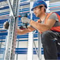 Miniatyrbild 5 av 6: Bosch Professional 2-verktygssats GDX 18V-200 slagskruvmejsel/bultare + GSB 18V-55 slagborr + L-CASE - 06019J2208