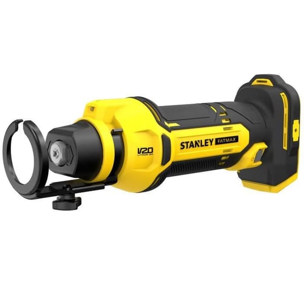 Kipsilevyn jyrsin - STANLEY - SFMCE200B-XJ - 18V - 26000 rpm - LED, poranterät sisältyvät hintaan